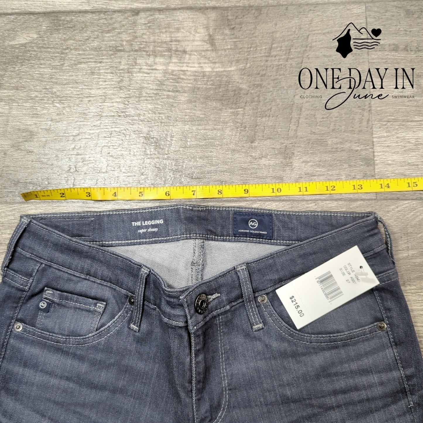AG Adriano Goldschmied The Legging Super Skinny Jeans Size 27 (4)