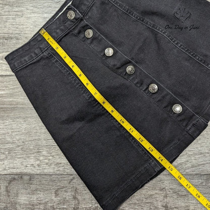 Papaya High Rise Denim Mini Skirt Size S