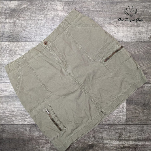 Eddie Bauer Plus Size Mini Skirt Size 16