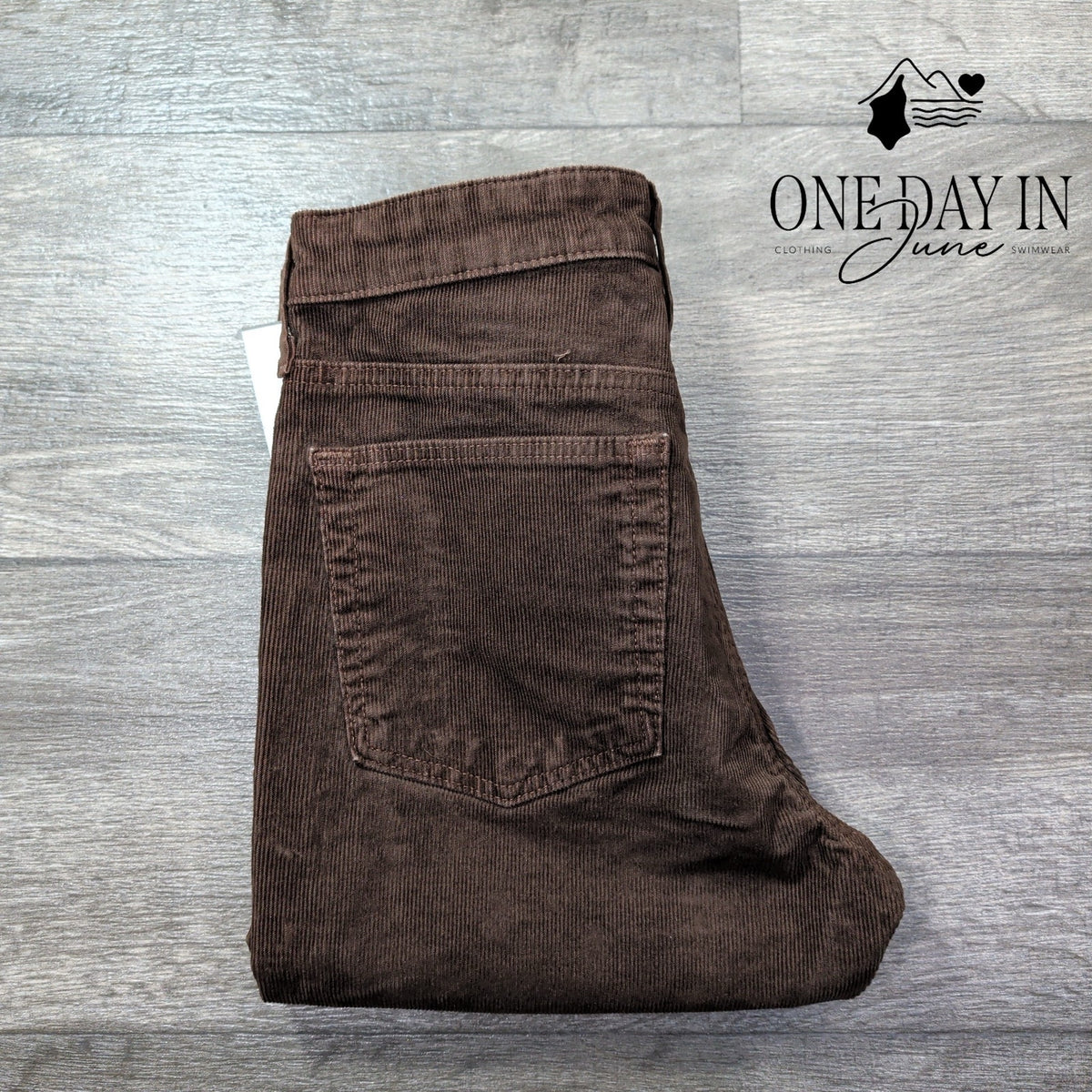 AG Adriano Goldschmied Skinny Corduroy Pants Brown NWT Size 4 (27)