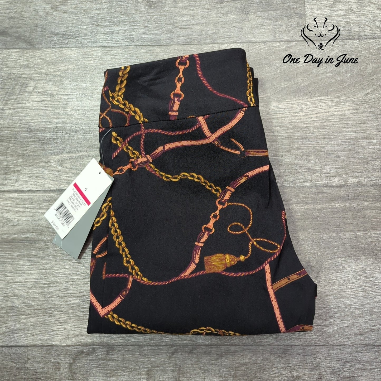 New Directions Pull On Polished Pants Size 6