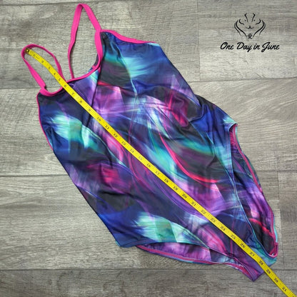 Alove Training Sport Back One Piece Swimsuit Size XL