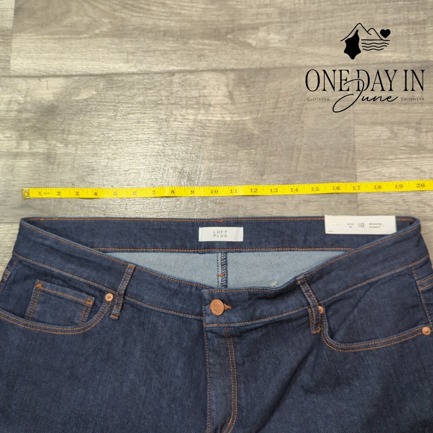 Loft Modern Skinny Jeans Size 18