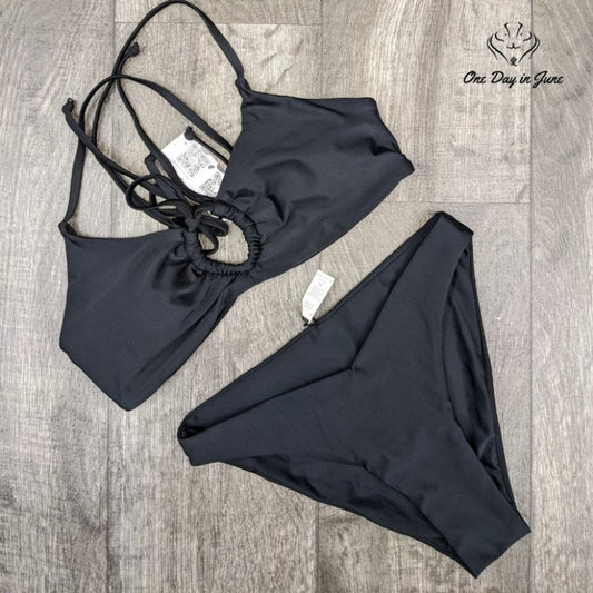 Alove Strappy Top Bikini Swimsuit Size M