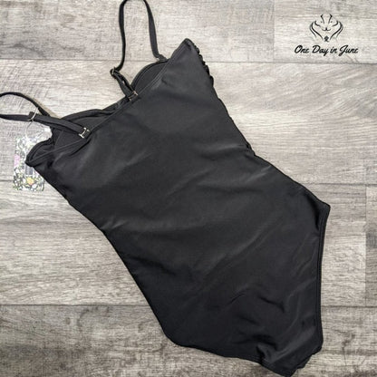 Smismivo Ruched One Piece Swimsuit Size S