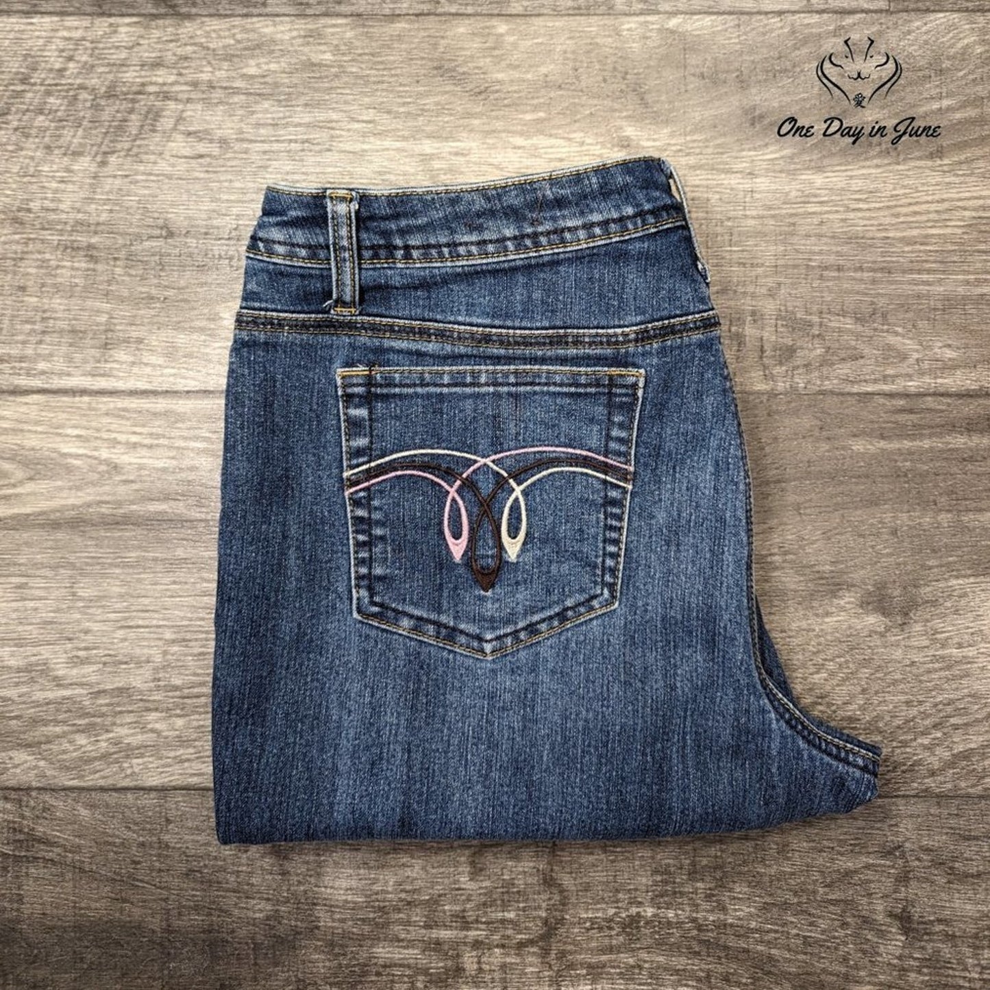 Duck Head Petite Straight Leg Jeans Size 14P