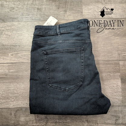 DL1961 Nick Slim Jeans Admiral Dark Wash DL Ultimate Stretch NWT Size 40X34