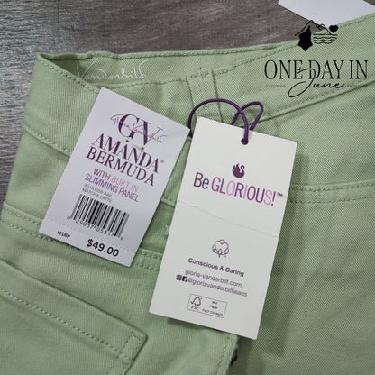 Gloria Vanderbilt Bermuda Denim Shorts Size 4