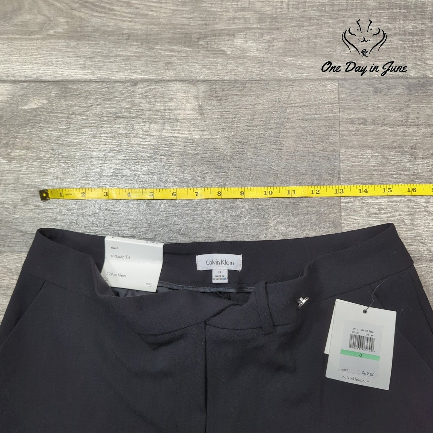 Calvin Klein Classic Fit Dress Pants Size 8