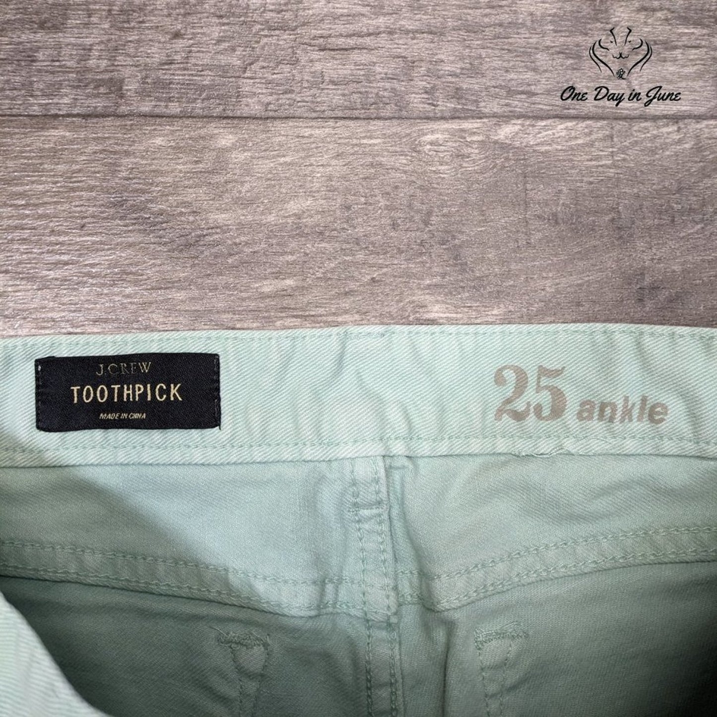 J. Crew Toothpick Ankle Jeans Size 0 (25)