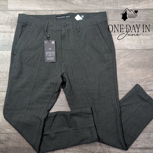 Denim & Flower City Pant Gray Bi Stretch Dress Trouser Pants NWT Size 32