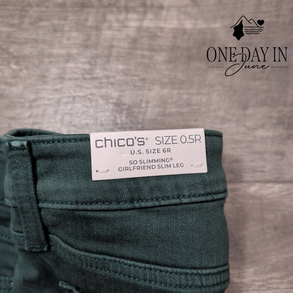Chico's So Slimming Slim Fit Jeans Size Chico's 0.5 (6)