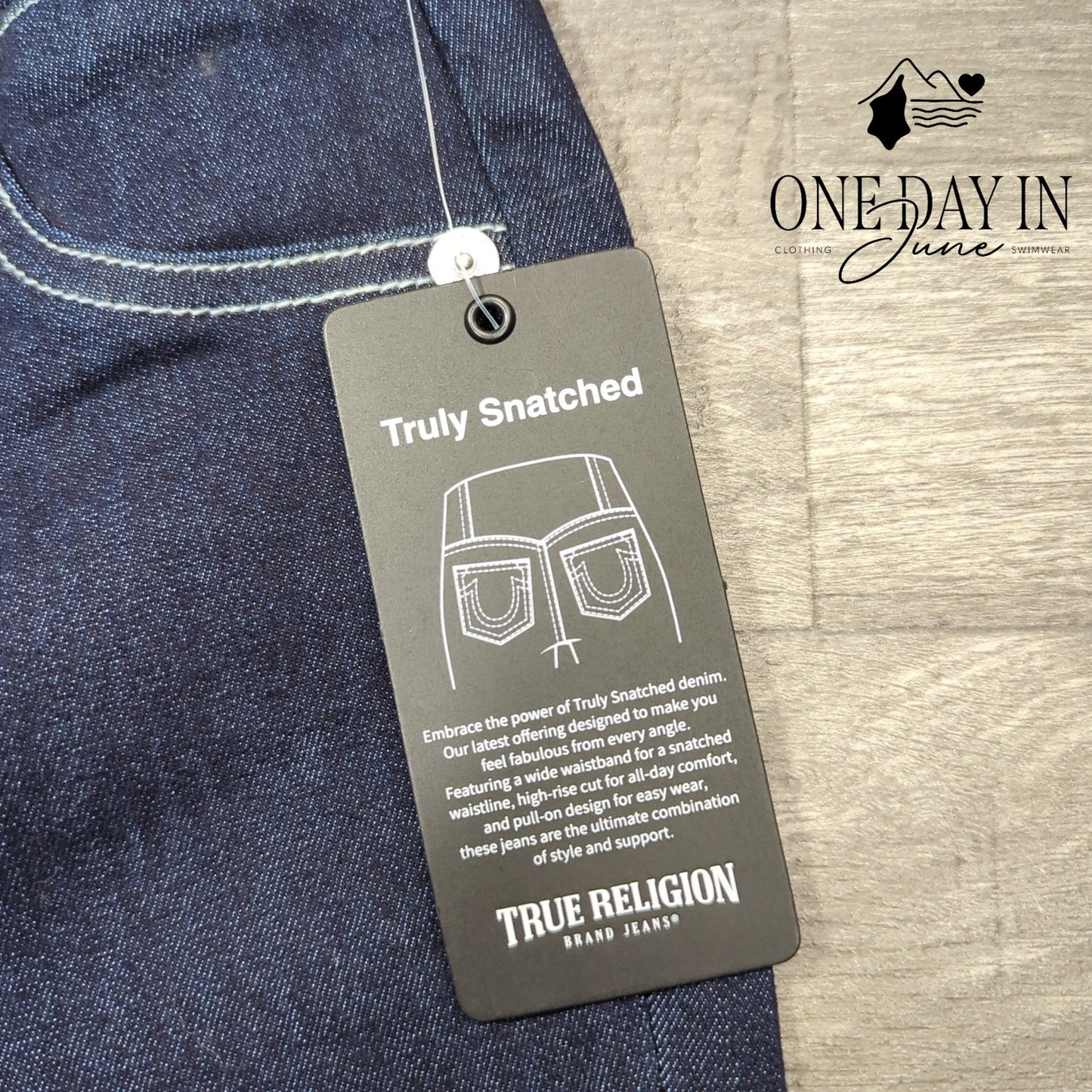 True Religion Truly Snatched Becca Jeans Size 25 (0)