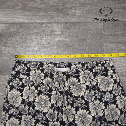 Cato Floral High Waist Pants Size 8
