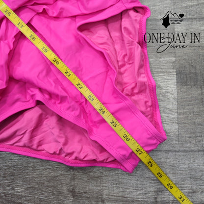 Smismivo Twist Front One Piece Swimsuit Size L