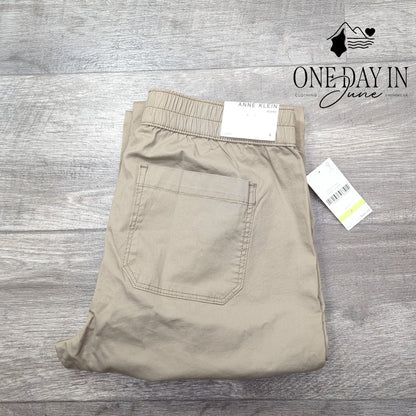 Anne Klein Drawstring Jogger Pants Size 4