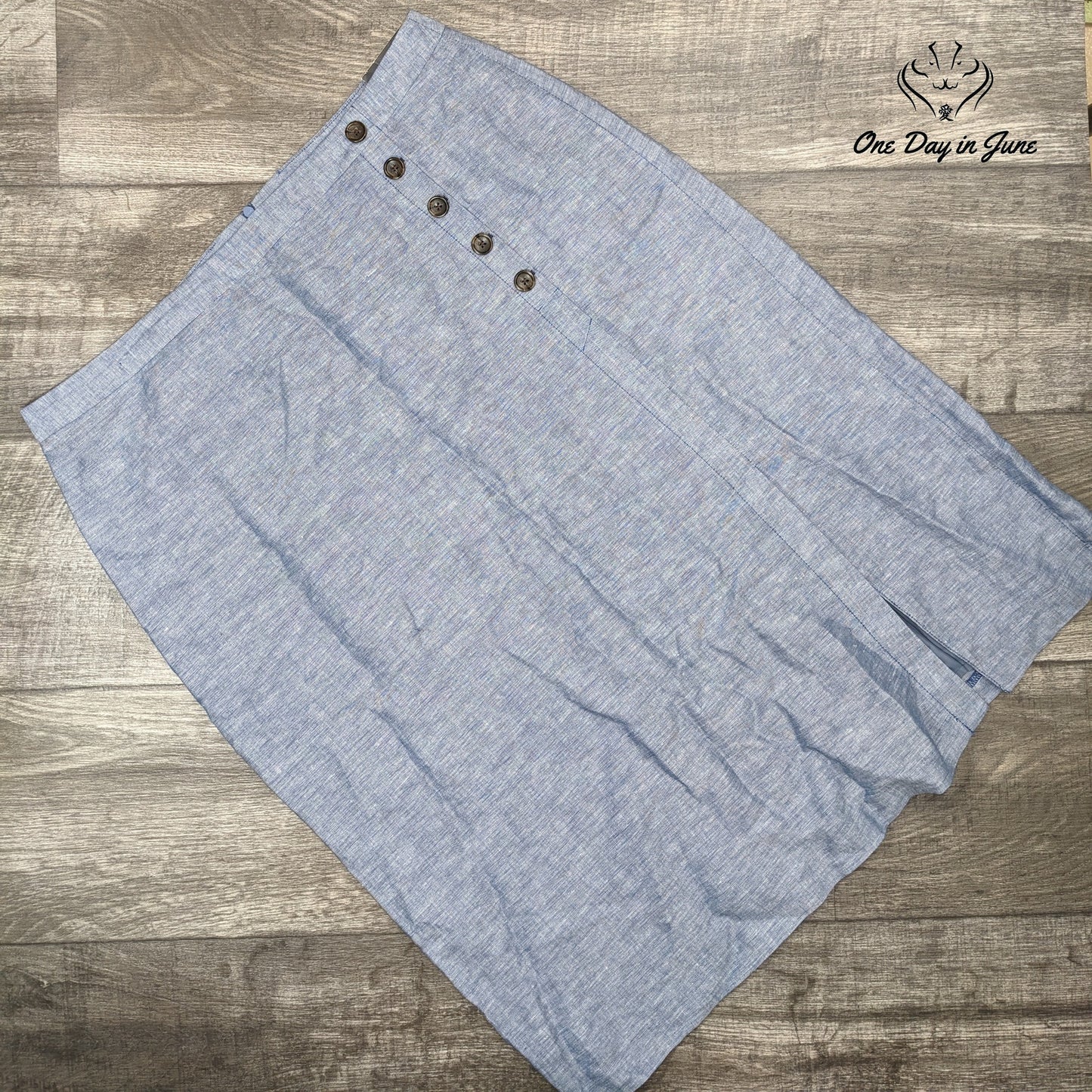 Banana Republic Lined Midi Skirt Size 14