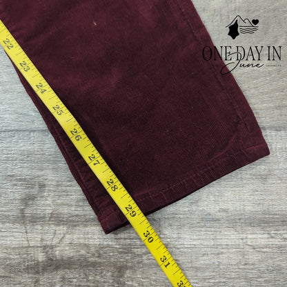 Adriano Goldschmied The Stilt Cigarette Leg Corduroy Pants Size 27 (4)