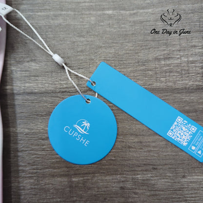 Cupshe Plus Size High Waist Bikini Bottom Size 1X