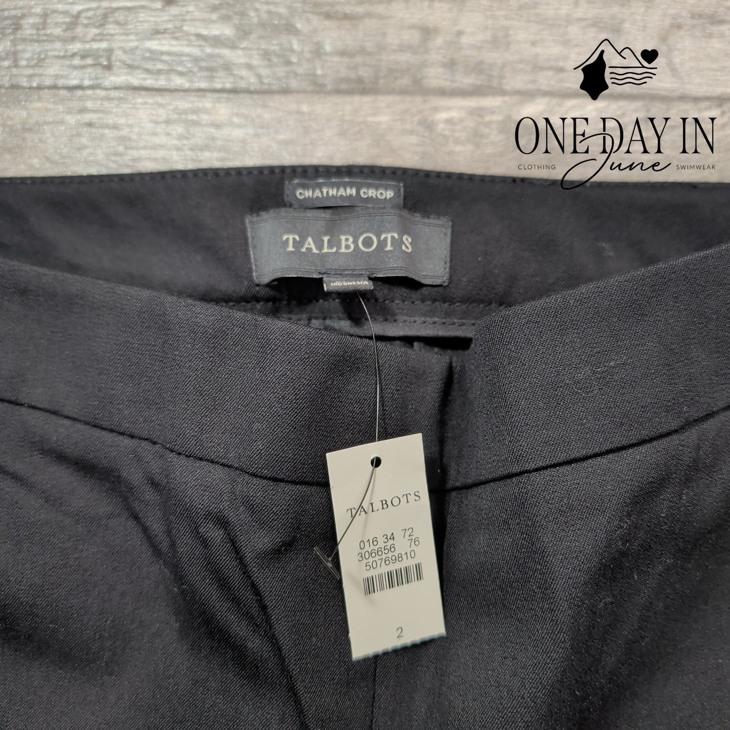 Talbots Chatham Crop Pants Size 2