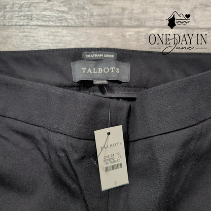 Talbots Chatham Crop Pants Size 2