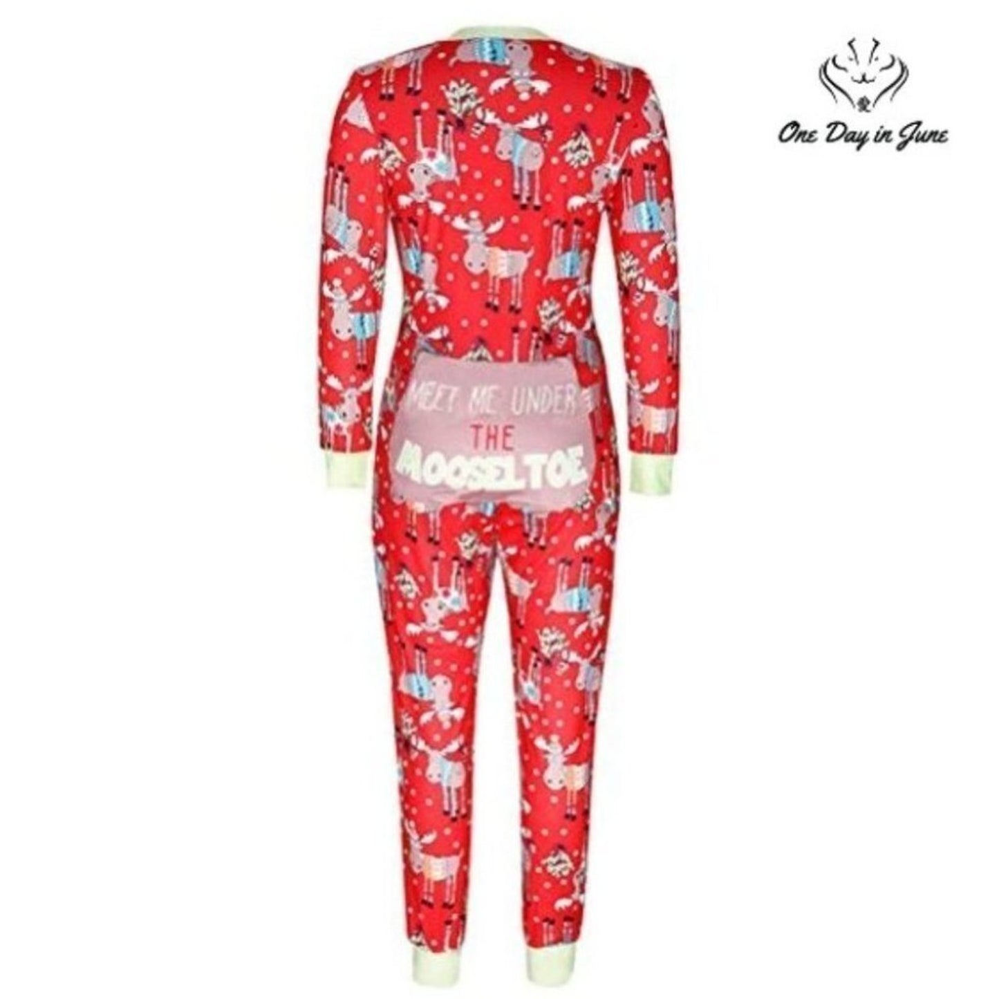 Onancehim One Piece Christmas Pajamas Size XL