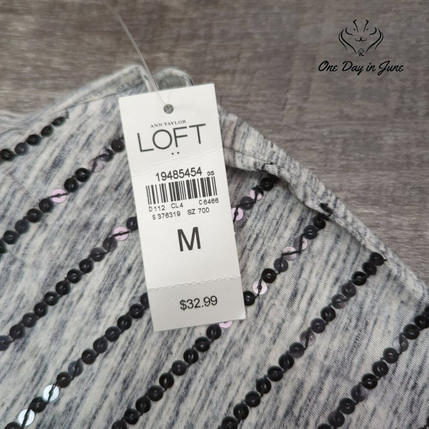 Loft Sequin Tank Top Size M