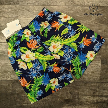 SSLR Boys Hawaiian Swim Trunks Size S