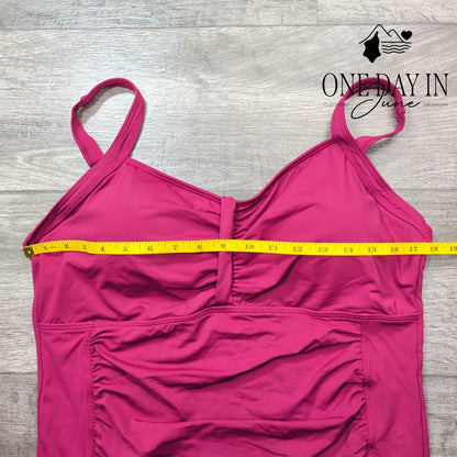 Tempt Me Plus Size Retro One Piece Swimsuit Size 18W