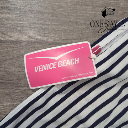 Venice Beach Moderate Striped Bikini Bottom Size 12