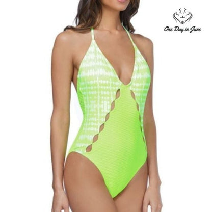Ambrielle Tie Dye One Piece Size XL