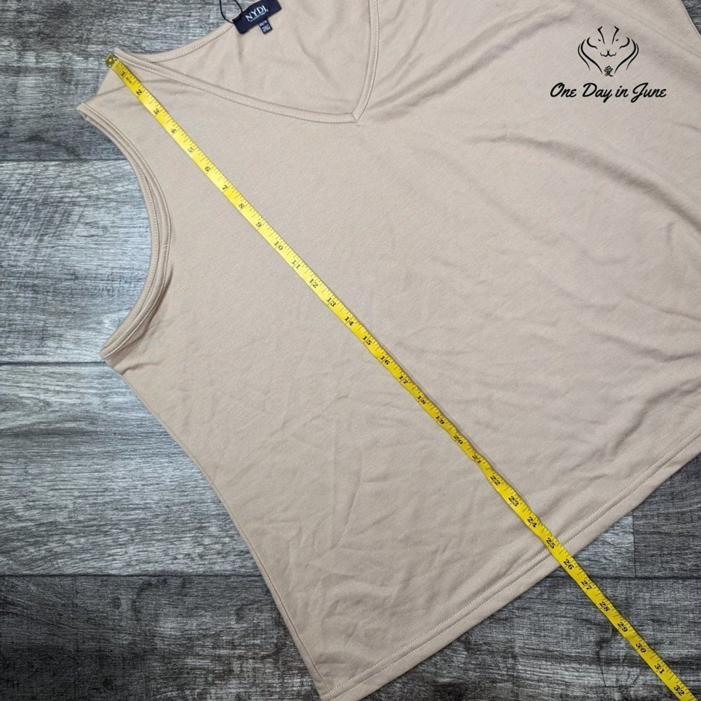 Not Your Daughter's Jeans Plus Size Super Soft Tank Top Size 0X/1X