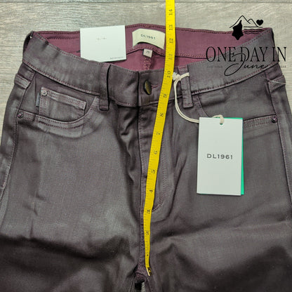 DL1961 Mara Straight Ultimate Coated Jeans Size 8 (29)