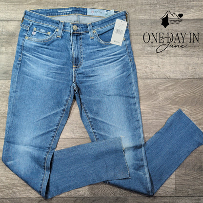 AG Adriano Goldschmied The Legging Ankle Super Skinny Jeans Blue NWT Size 4 (27)
