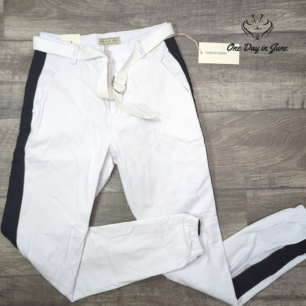 American Bazi Twill Jogger Pants Size M