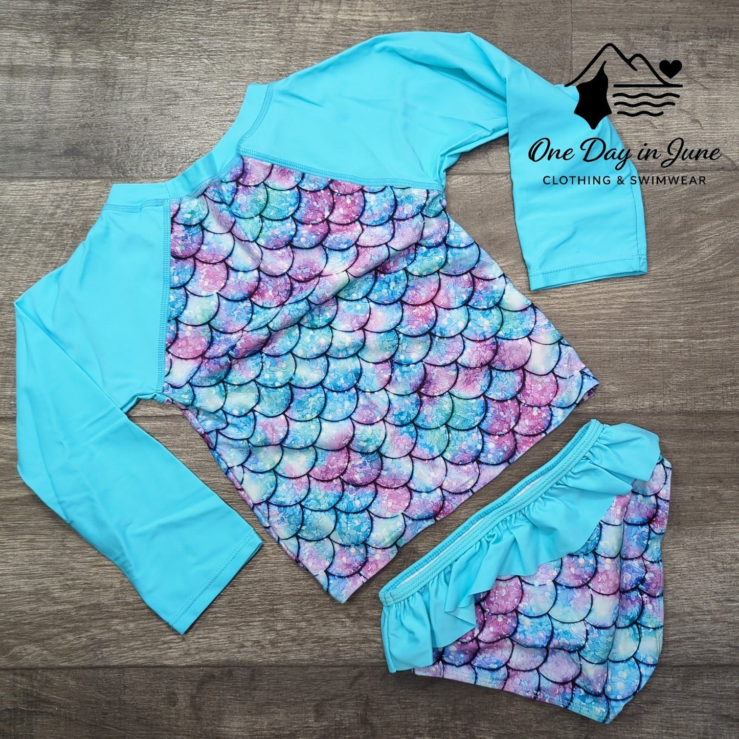 Amzbrly Long Sleeve Rashguard Bikini Swimsuit Size XL