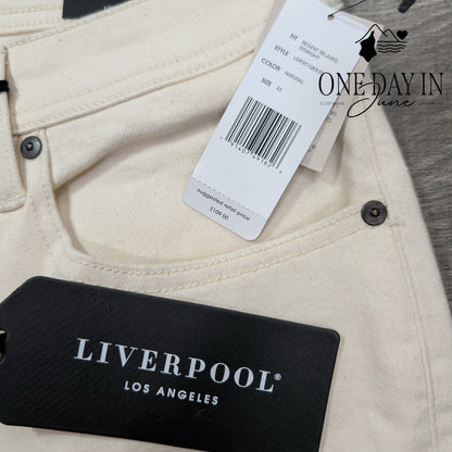 Liverpool The Relaxed Straight Jeans Size 33X30
