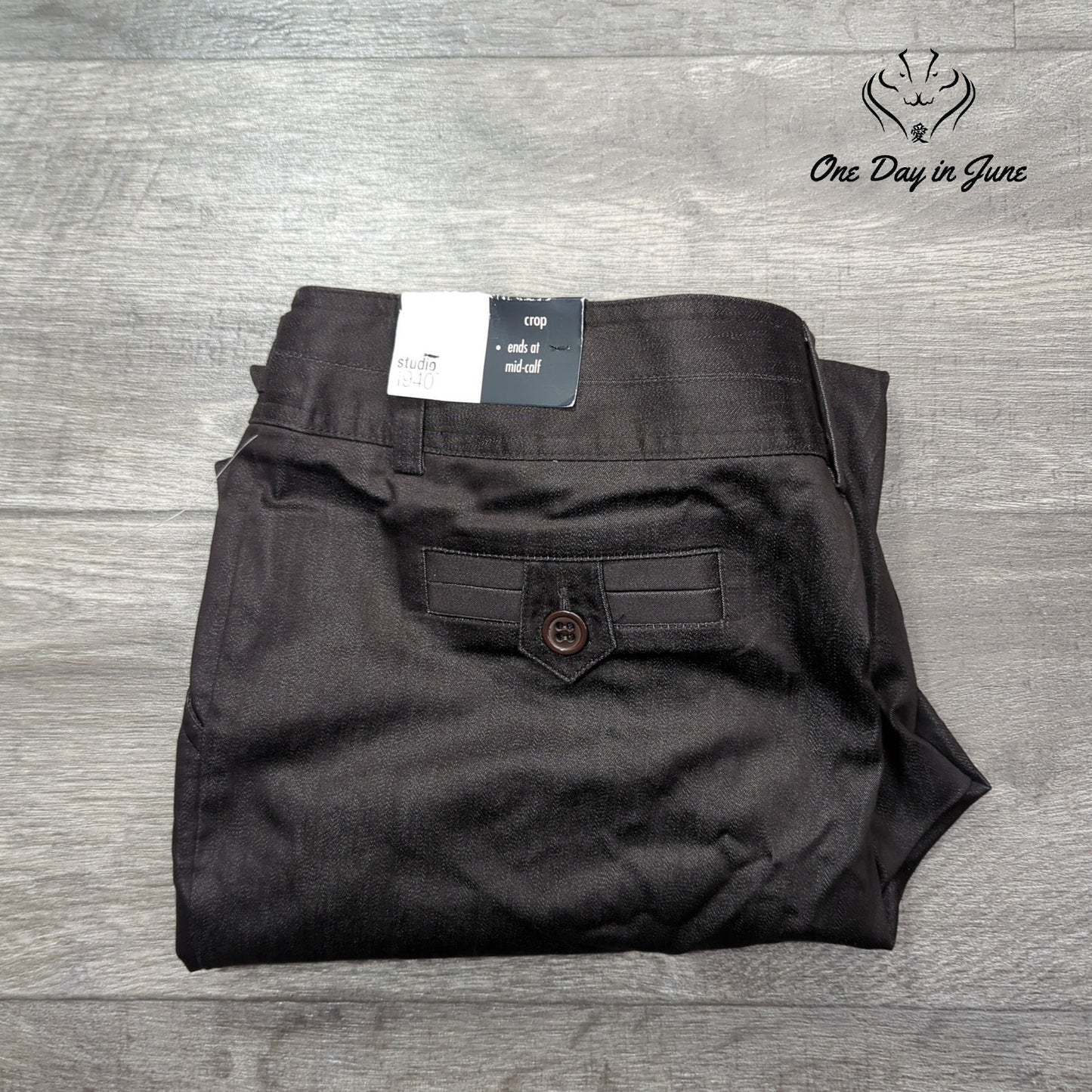 Fashion Bug Studio 1940 Crop Pants Size 12