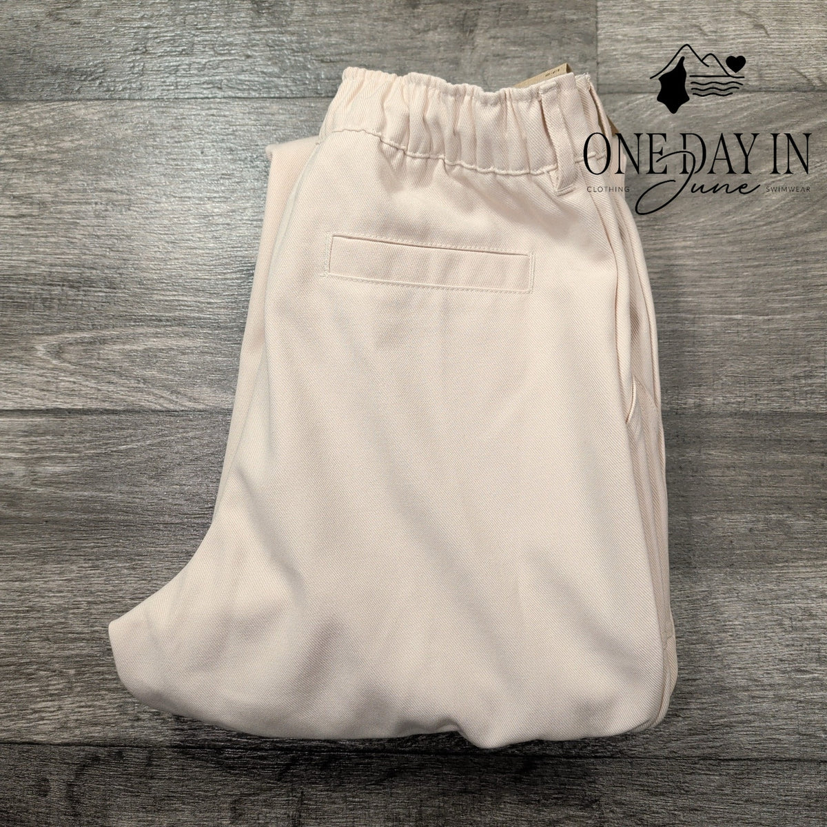Air Jordan Women's Woven Straight Leg Pants Legend Light Brown NWT Size S