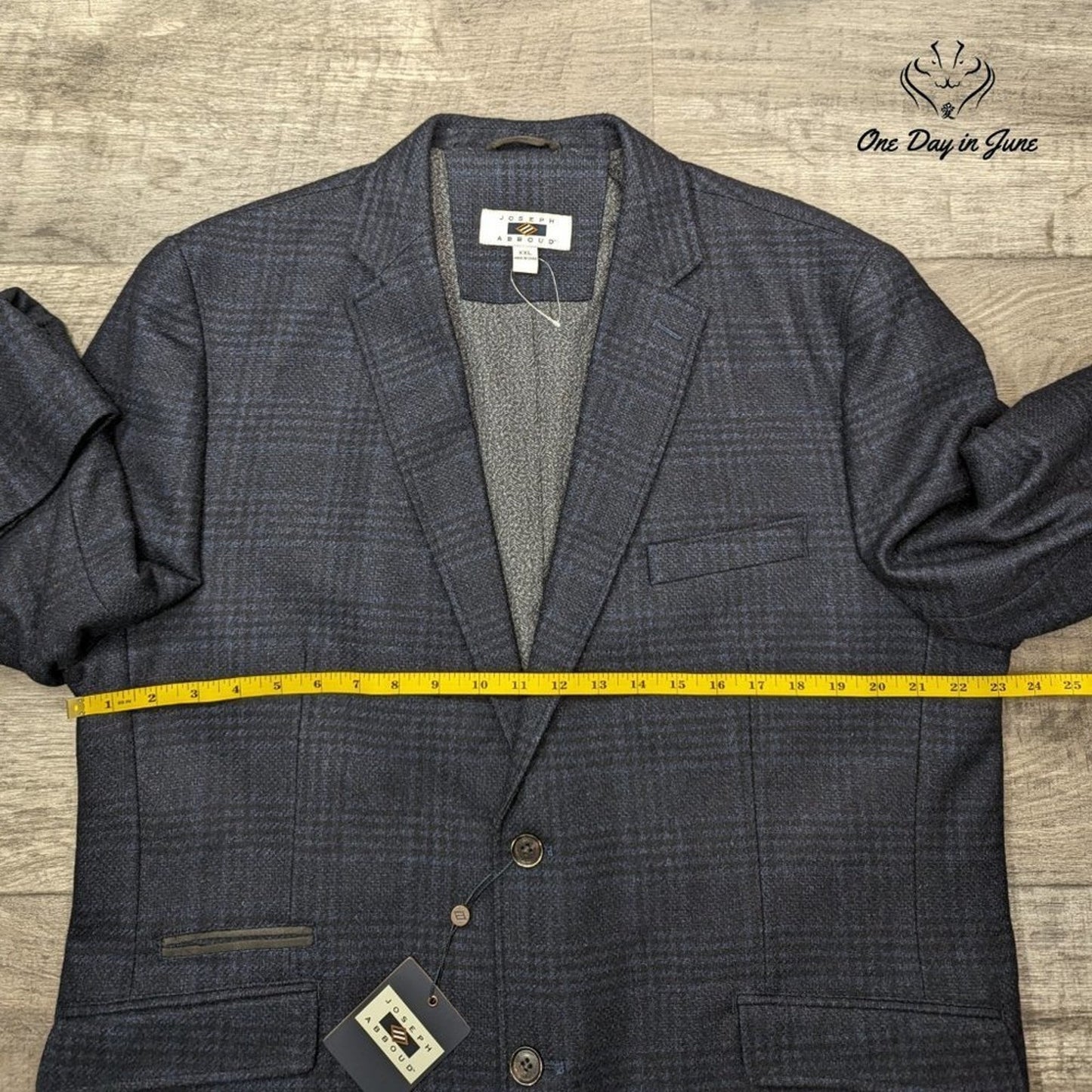 Joseph Abboud Wool Blend 2 Button Blazer Size XXL