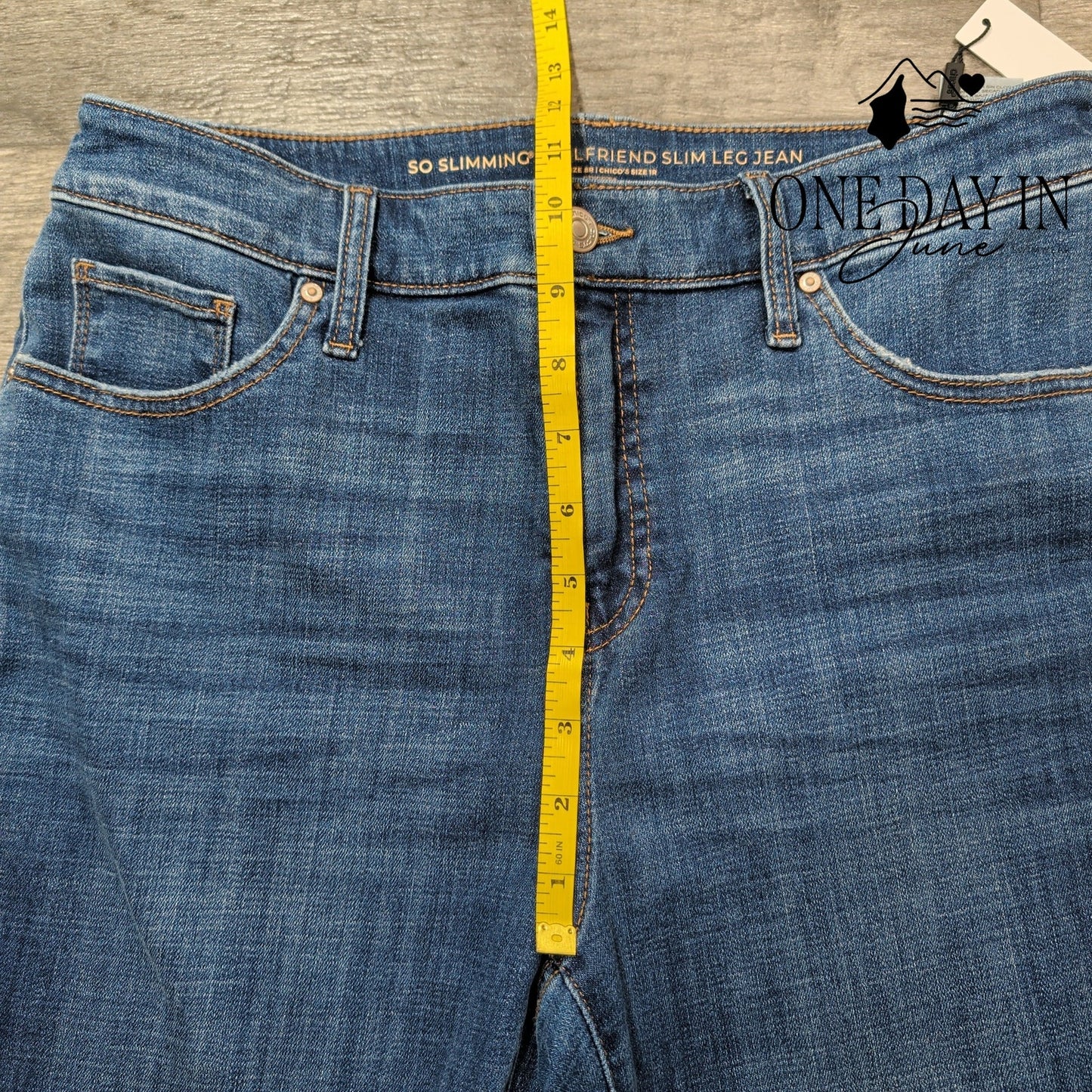 Chico's So Slimming Girlfriend Jeans Size Chico's 1 (8)