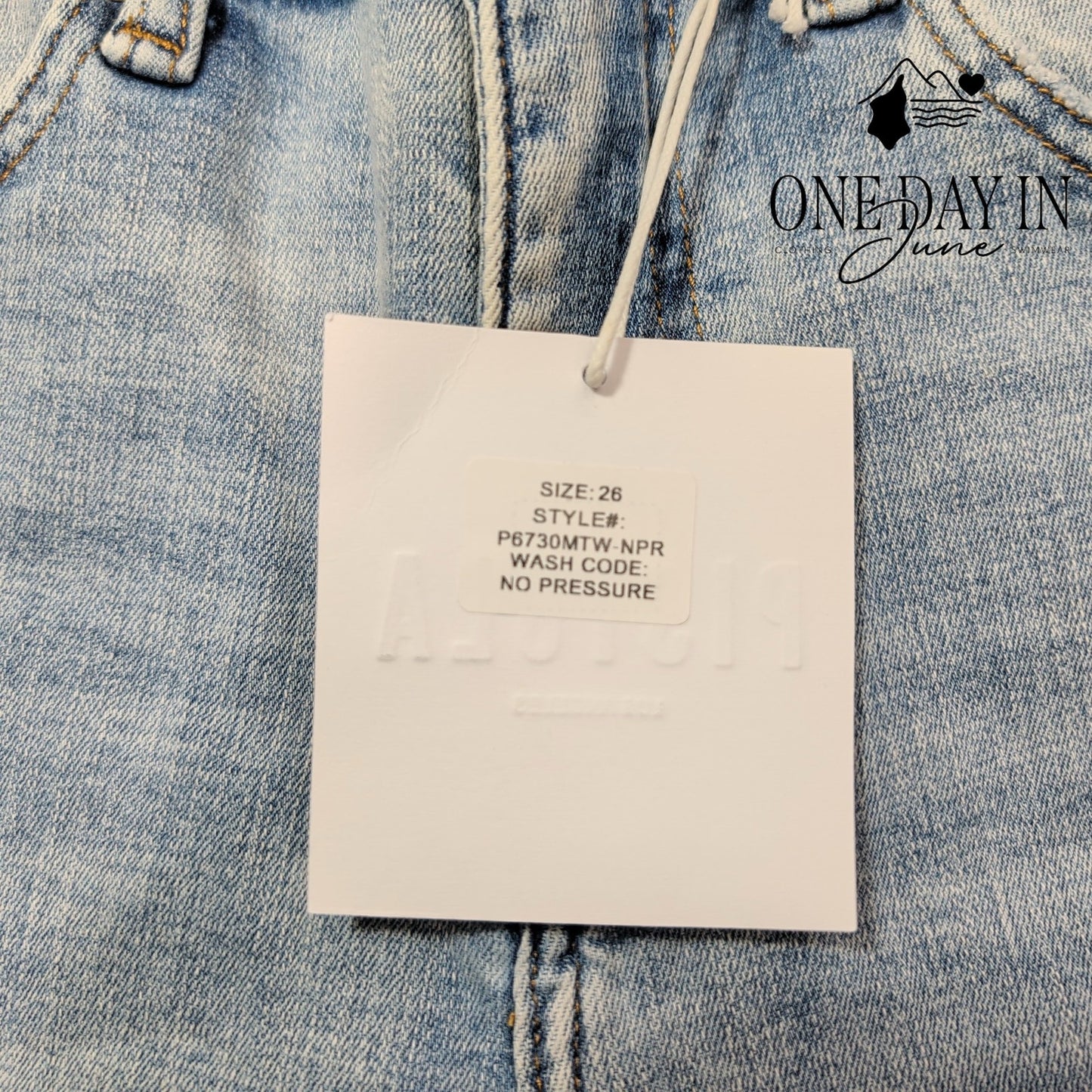 Pistola Arielle Skinny Raw Hem Jeans Size 2 (26)