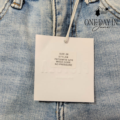 Pistola Arielle Skinny Raw Hem Jeans Size 2 (26)