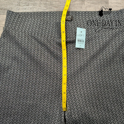 Loft Petite Pull On Crop Legging Pants Size MP