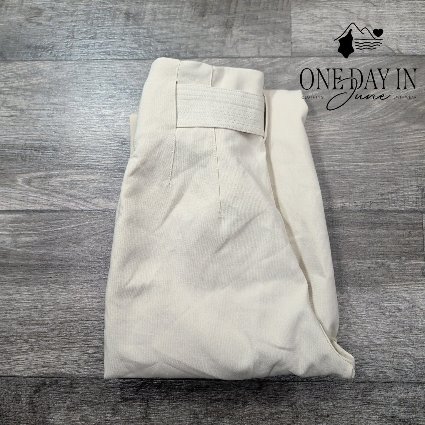 Zara High Rise Belted Dress Pants Size XS