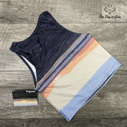 Wild Thing Workout/Yoga Crop Tank Top Size M