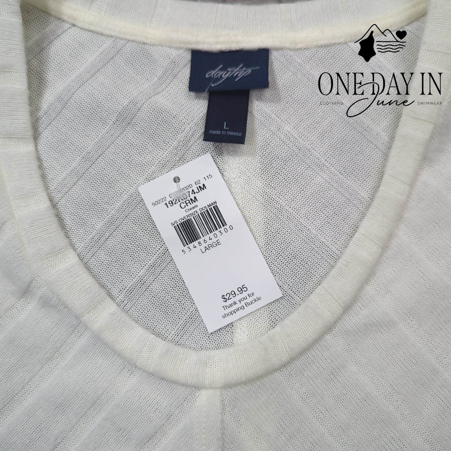 Day Trip Sleeveless Knit Sweater Size L