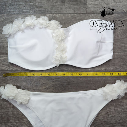 CharmLeaks Bandeau Bikinni Swimsuit Size L
