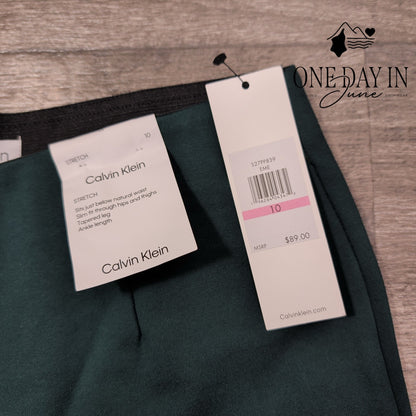 Calvin Klein Tapered Leg Pants Size 10