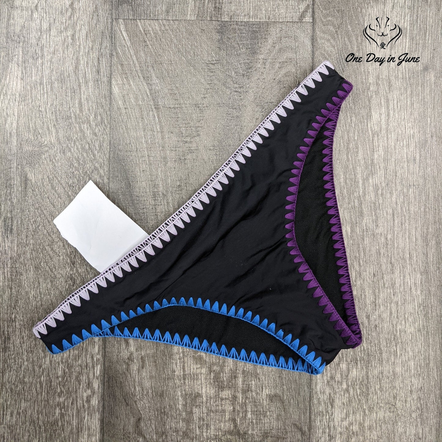 Bar III Stitched Bikini Bottoms Size M